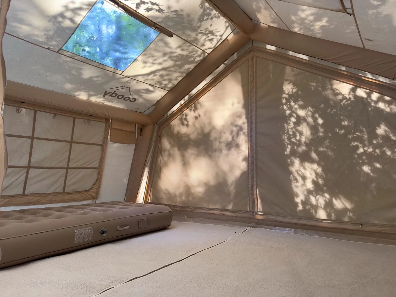 中から見上げると