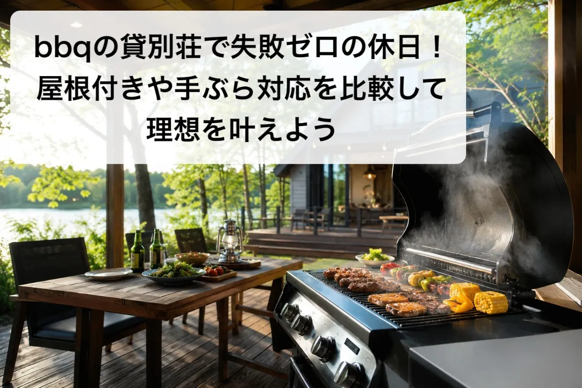 bbqの貸別荘で失敗ゼロの休日!屋根付きや手ぶら対応を比較して理想を叶えよう